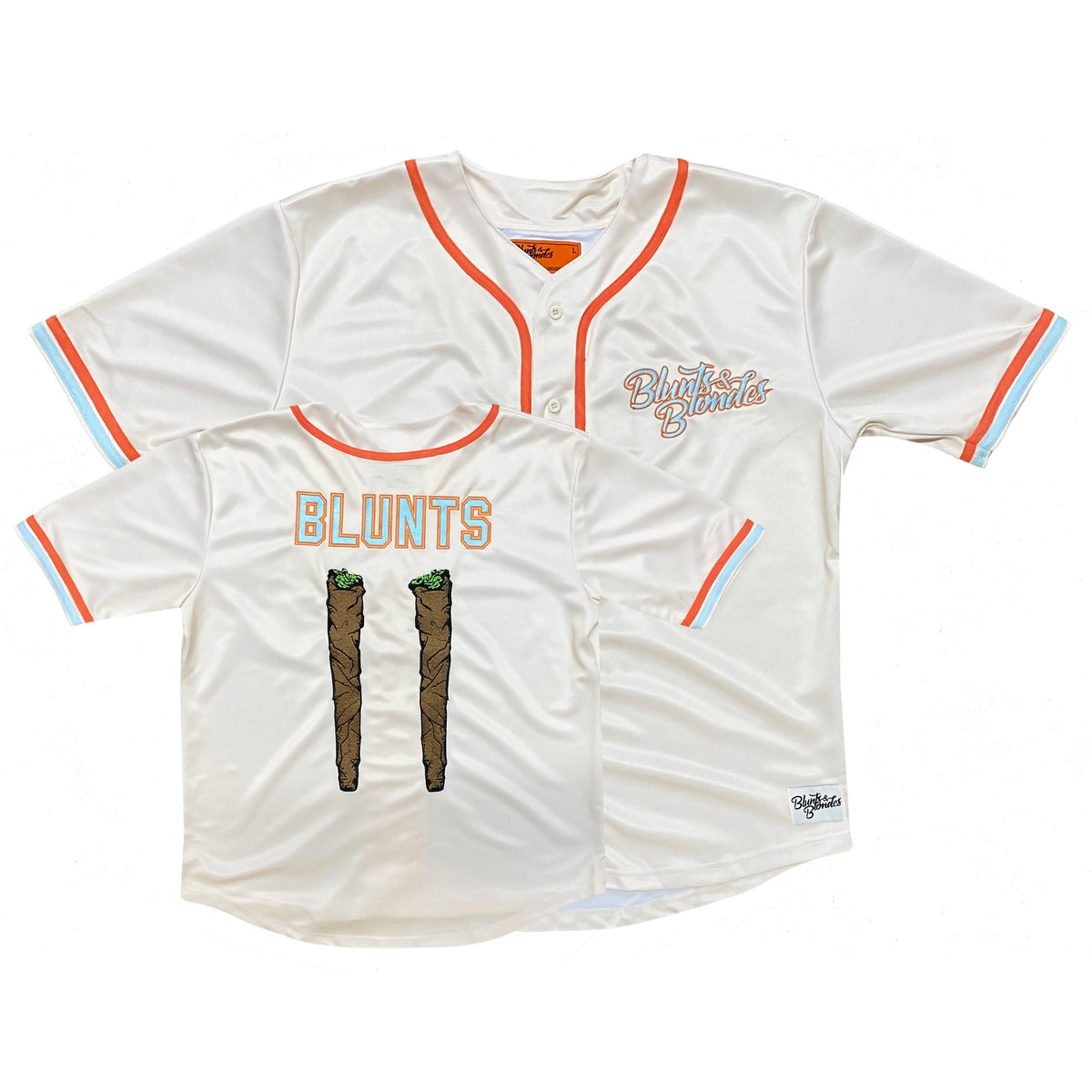 PRE ORDER - Blunts and Blondes - Custom Baseball Jersey – shop