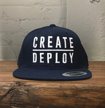 Load image into Gallery viewer, KT8 Apparel - Create And Deploy - Classic Snapback Hat
