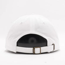 Load image into Gallery viewer, Panda Eyes - Logo - White Dad Hat
