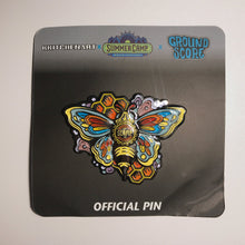 Load image into Gallery viewer, Summer Camp Music Festival - 2019 Premium Moth Pin
